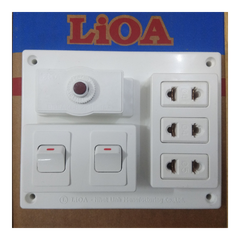 BẢNG ĐIỆN LẮP SẴN LIOA GIÁ RẺ