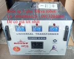 BIẾN ÁP 10KVA 3 PHA ROBOT