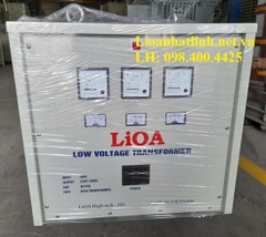 MÁY BIẾN ÁP 380V RA 220V 60KVA LIOA