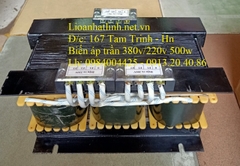 MÁY BIẾN ÁP TRẦN 380V/220V 500VA - 500W