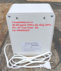BỘ ĐỔI NGUỒN 220V SANG 100V - 110V - 120V LIOA 1500VA - 1500W DÂY ĐỒNG 100%
