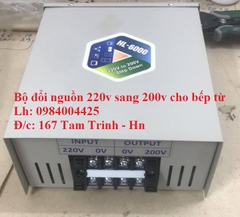 BỘ ĐỔI NGUỒN 220V SANG 200V 6KVA - 6000VA - 6000W DÙNG CHO BẾP TỪ CỦA NHẬT