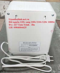 BỘ ĐỔI NGUỒN 220V SANG 100V - 110V - 120V LIOA 1000VA - 1000W DÂY ĐỒNG 100%