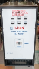 ỔN ÁP LIOA 100KVA - 100KW 3 PHA ĐỜI CŨ MODEL NL - 100KW