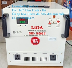 ỔN ÁP LIOA 10KVA DẢI 50V - 250V ĐỜI MỚI NHẤT HIỆN NAY