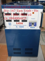 ỔN ÁP LIOA 10KVA - 10KG - 10000W 3 PHA CŨ MODEL NL - 10000W