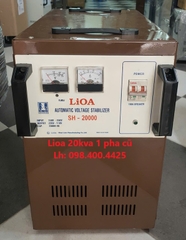 ỔN ÁP LIOA 20KVA - 20KW - 20KG - 20KV CŨ DẢI 150V ~ 250V MODEL SH - 20000