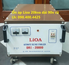 ỔN ÁP LIOA 20KVA - 20KW - 20KG - 20KV CŨ DẢI 90V ~ 250V MODEL DRI - 20000