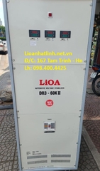 ỔN ÁP LIOA 60KVA 3 PHA DR3 - 60K II DẢI RỘNG 160V ~ 430V