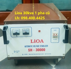 ỔN ÁP LIOA 30KVA - 30KW - 30KG CŨ DẢI 150V ~ 250V MODEL SH - 30000