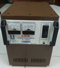 ỔN ÁP LIOA 3KVA - 3KW - 3KG CŨ DẢI 90V ~ 250V MODEL NL - 3000SI