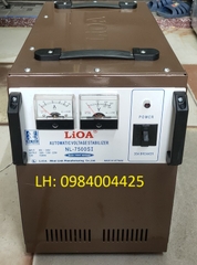 ỔN ÁP LIOA 7KVA - 7KW - 7KW CŨ DẢI 90V ~ 240V MODEL NL - 7500SI