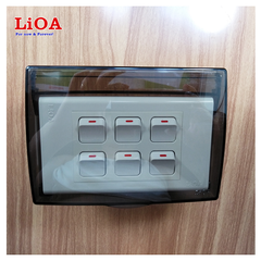 HỘP TỦ ĐIỆN NHỰA CHỐNG NƯỚC CHE MƯA LIOA