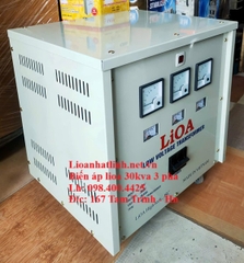 BIẾN ÁP LIOA 380V RA 220V - 200V  - 30KVA - 30KW