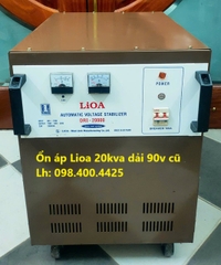ỔN ÁP LIOA 20KVA - 20KW - 20KG - 20KV CŨ DẢI 90V ~ 250V MODEL DRI - 20000