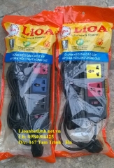 Ổ CẮM NỐI CHỐNG GIẬT LIOA 3 LỖ ĐA NĂNG 3D33N - CG