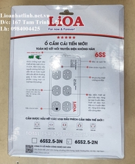 Ổ CẮM KÉO DÀI LIOA CÔNG SUẤT LỚN 6SS2.5-2N