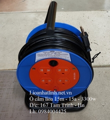 Ổ CẮM ĐIỆN LIOA DÀI 15M 15A - 3300W MODEL QN15-2-15A
