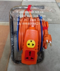 Ổ CẮM ĐIỆN RULO LIOA 15M CÔNG SUẤT LỚN 4400W - 5000W MODEL HYBRID - 15M - 20A