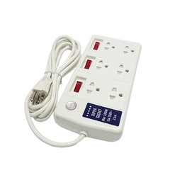 Ổ CẮM KÉO DÀI LIOA CÔNG SUẤT LỚN 6SS2.5-3 DÂY 3 LÕI CÓ NỐI ĐẤT - TIẾP ĐỊA