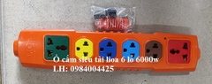 Ổ CẮM SIÊU TẢI KHÔNG DÂY LIOA 6 Ổ CẮM CÓ TIẾP ĐỊA, NỐI ĐẤT GIÁ RẺ