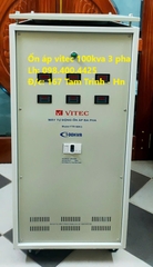 ỔN ÁP 3 PHA VITEC 100KVA - 100KW GIÁ RẺ NHẤT THỊ TRƯỜNG