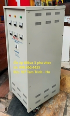 ỔN ÁP 3 PHA VITEC 60KVA - 60KW DẢI RỘNG 160V - 430V ( 90V - 250V ) GIÁ RẺ