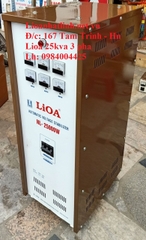 ỔN ÁP LIOA 25KVA 3 PHA MODEL NL - 25000W
