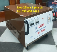 ỔN ÁP LIOA 25KVA - 25KW - 25KG - 25KV CŨ DẢI 150V ~ 250V MODEL SH - 25000