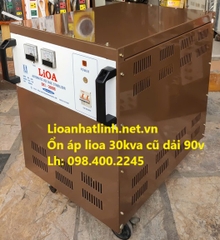 ỔN ÁP LIOA 30KVA - 30KW - 30KG CŨ DẢI 90V ~ 250V MODEL DRI - 30000