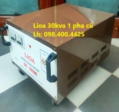 ỔN ÁP LIOA 30KVA - 30KW - 30KG CŨ DẢI 150V ~ 250V MODEL SH - 30000