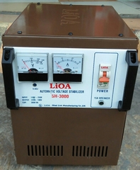 ỔN ÁP LIOA 3KVA CŨ DẢI 130V ~ 250V MODEL SH - 3000