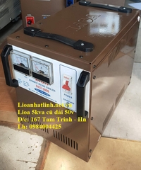 ỔN ÁP LIOA 5KVA CŨ DẢI 50V ~ 250V MODEL DRII - 5000