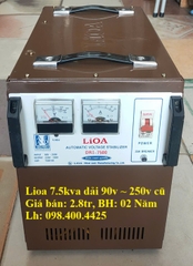 LIOA 7.5KVA CŨ