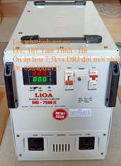 ỔN ÁP LIOA 7.5KVA - 7 5KVA DẢI 90 MÃ SẢN PHẨM DRI 7500 II
