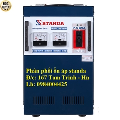 ỔN ÁP STANDA 7.5KVA - 7 5KVA - 7500 DẢI 150V - 150V ĐỜI MỚI NHẤT
