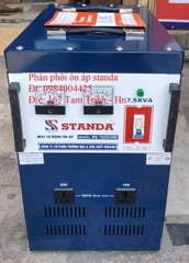 ỔN ÁP STANDA 7.5KVA - 7 5 KVA - 7 5KG - 7 5 KG DRI DẢI 50V - 250V MỚI NHẤT