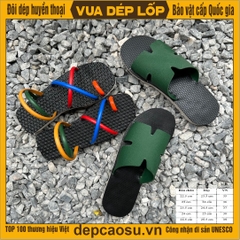 Dòng dép công nghệ mới, đế cao 2.5-3cm chống trơn, êm, nhẹ, thời trang