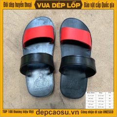 Dép 2 quai ngang sắc màu nữ