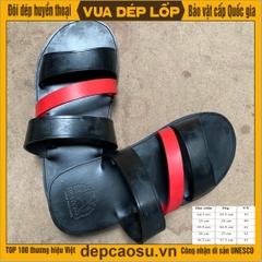 Dép 3 quai chéo màu