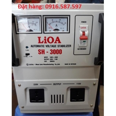 ỔN ÁP LIOA 3KVA SH 3000II DRI 3000II DRII 3000II HÀNG DÂY ĐỒNG