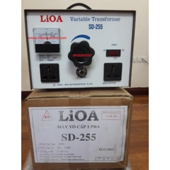 BIẾN ÁP VÔ CẤP LIOA 1 PHA SD-2525