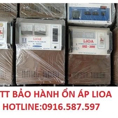 TRUNG TÂM BẢO HÀNH SỬA CHỮA ỔN ÁP BIẾN ÁP LIOA TẠI BẮC NINH BẮC GIANG