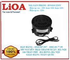 biến áp đổi nguồn vào 110v ra 220v 1kva| biến áp tăng áp vào 110v ra 220v dn010