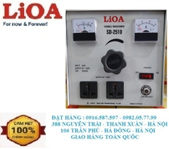 BIẾN ÁP VÔ CẤP SD-2510 | MÁY TĂNG GIẢM ĐIỆN 10A