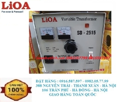 MÁY BIẾN ÁP TĂNG GIẢM ĐIỆN 3KVA | BIẾN ÁP VÔ CẤP SD-2515