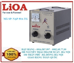 Nạp ăc quy robot 50A tăng giảm , sạc ăc quy 50A robot