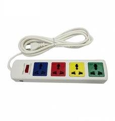 Ổ CẮM LIOA 4D52WN | Ổ CẮM ĐA NĂNG 4D52WN 4 Ổ 3 CHẤU