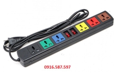 Ổ CẮM KHÉO DAÌ ĐA NĂNG 6D33N | LIOA CHÍNH HÃNG