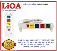 Ổ CẮM ĐIỆN ĐA NĂNG XOAY CỔNG USB 5V~ 1A  4D32WN2XUSB